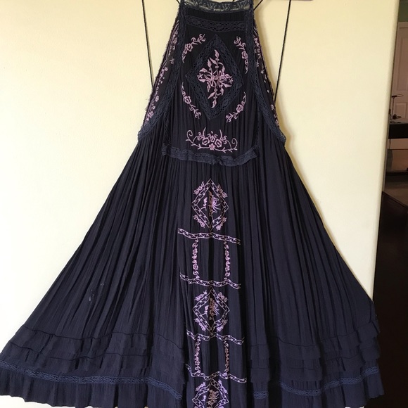 Free People Black DIAMONDS IN THE SKY Midi - Picture 6 of 14